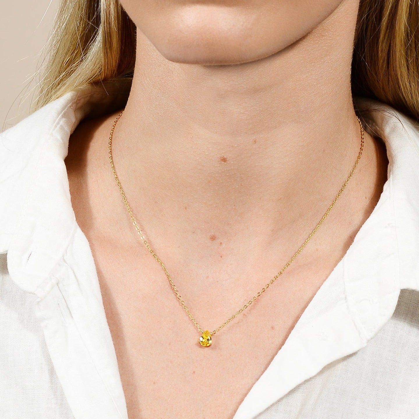 Birthstone Necklace November