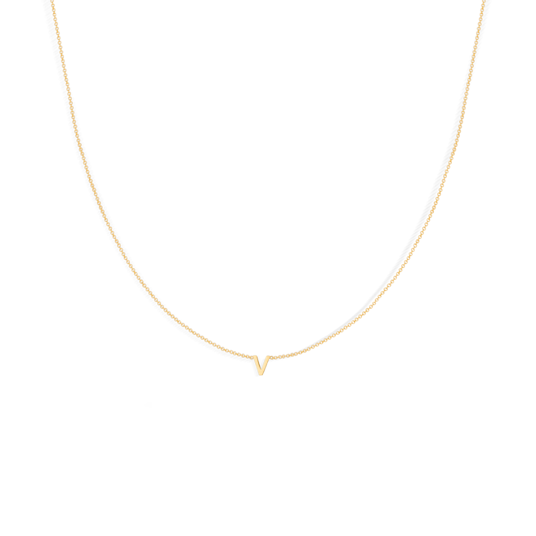 The Original Single Initial Letter Necklace