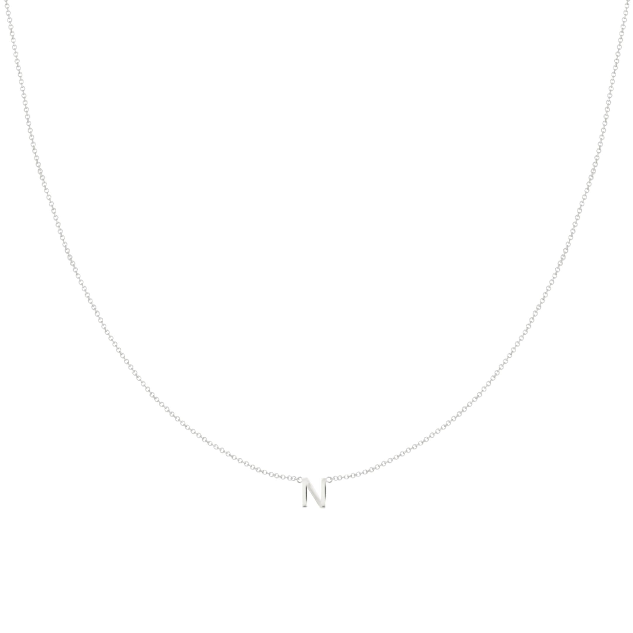 The Original Single Initial Letter Necklace