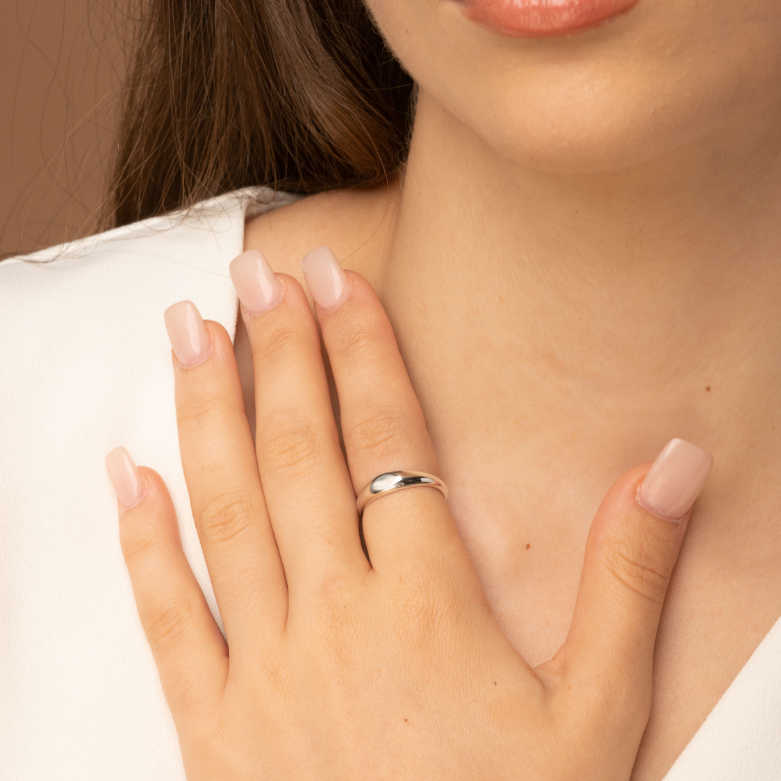 Thin Signet Ring