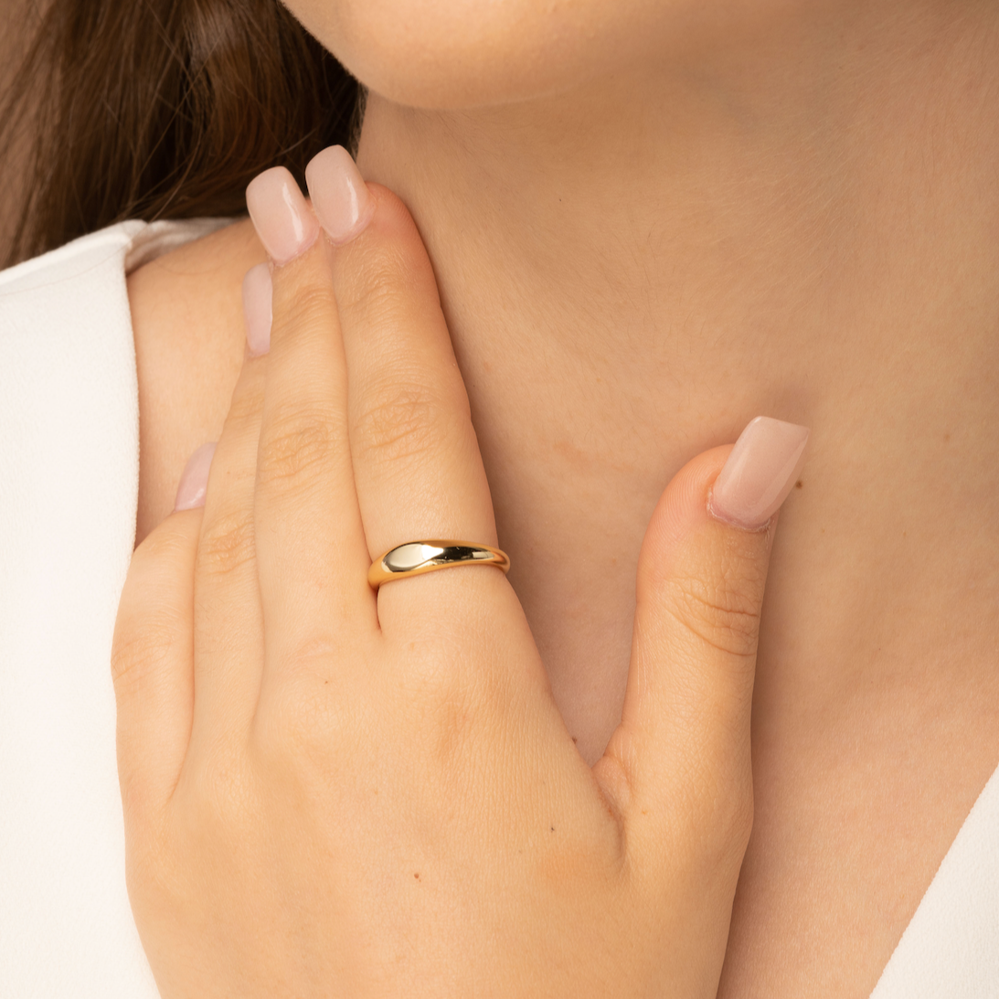 Thin Signet Ring