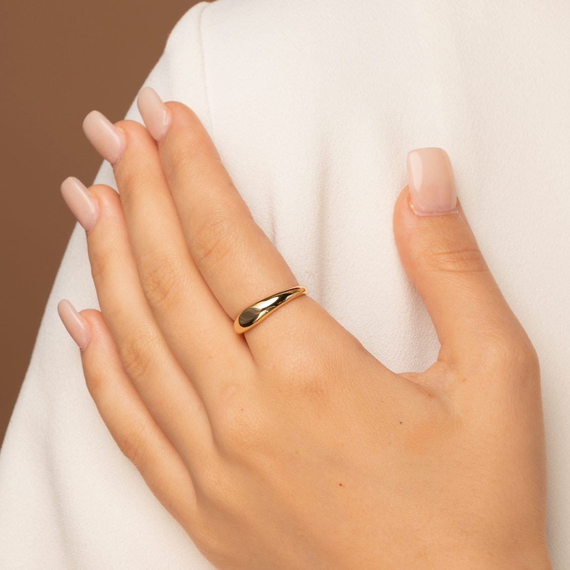 Thin Signet Ring