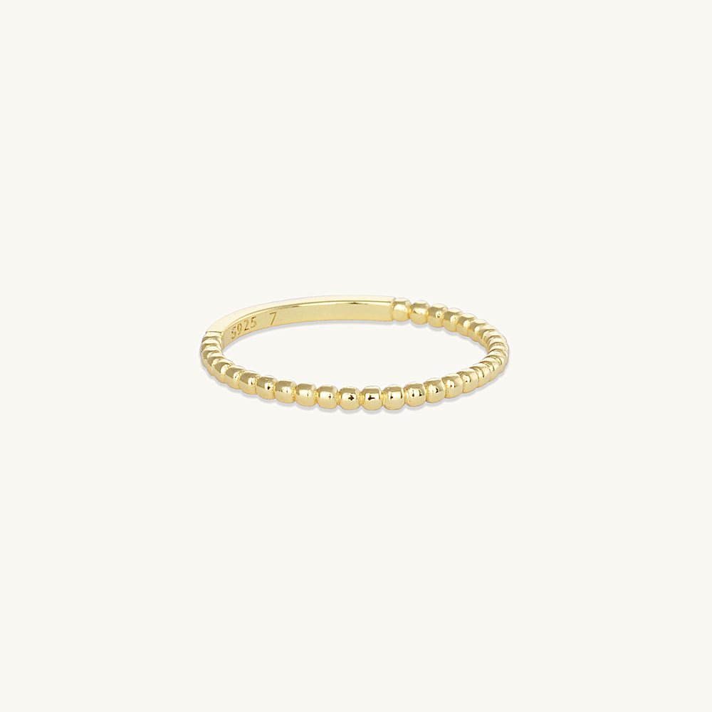 Ball Band Stacker Ring - Camile & Stone