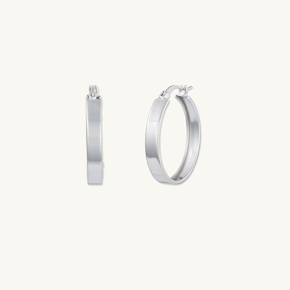 Bold Large Hoop Earrings - Camile & Stone