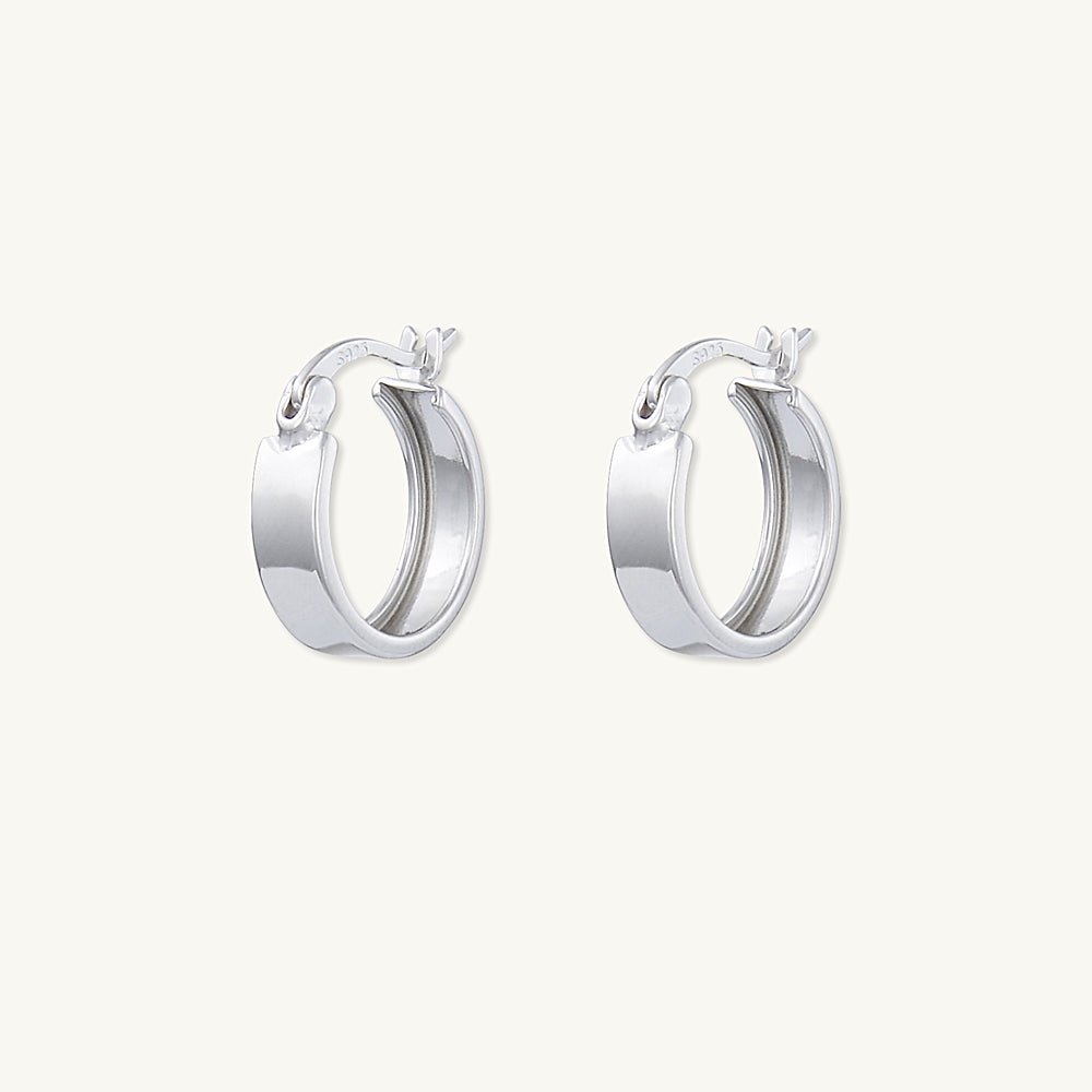 Bold Small Hoop Earrings - Camile & Stone