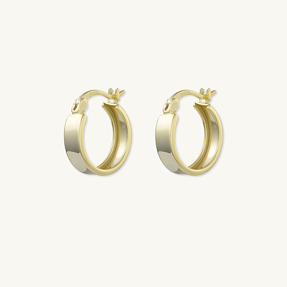 Bold Small Hoop Earrings - Camile & Stone