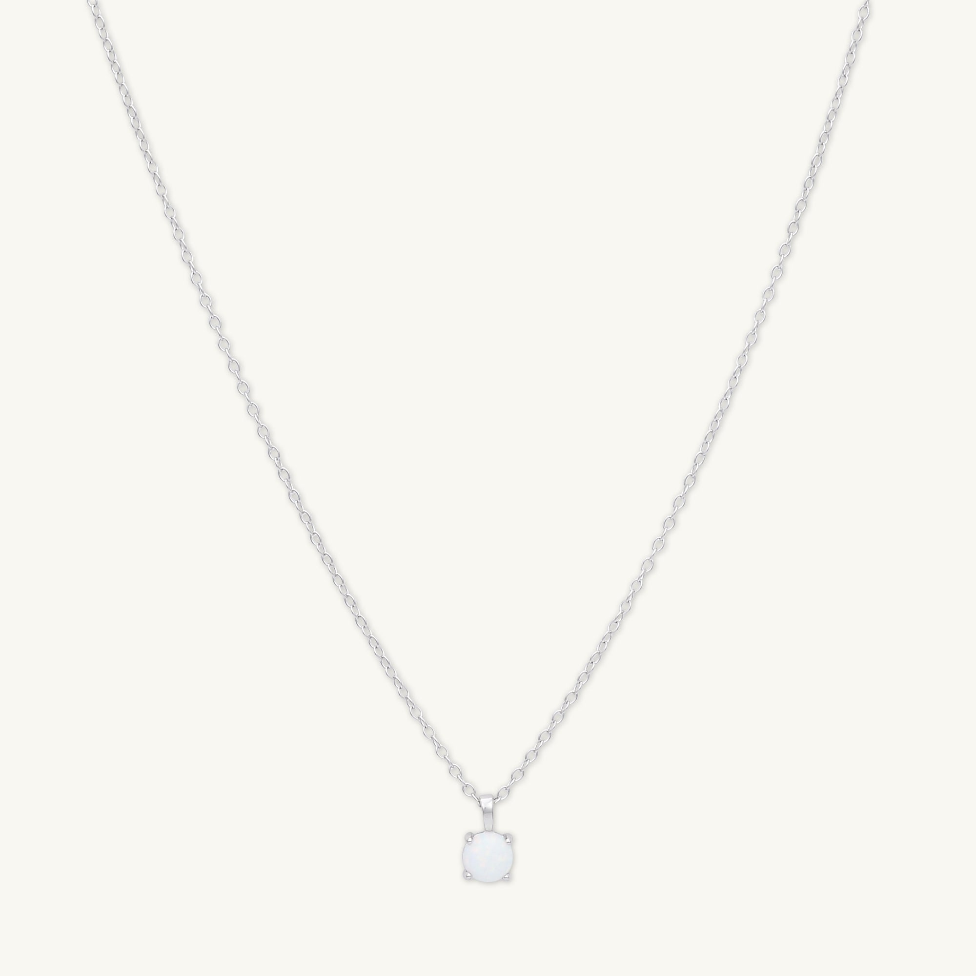 Classic Opal Pendant Necklace - Camile & Stone