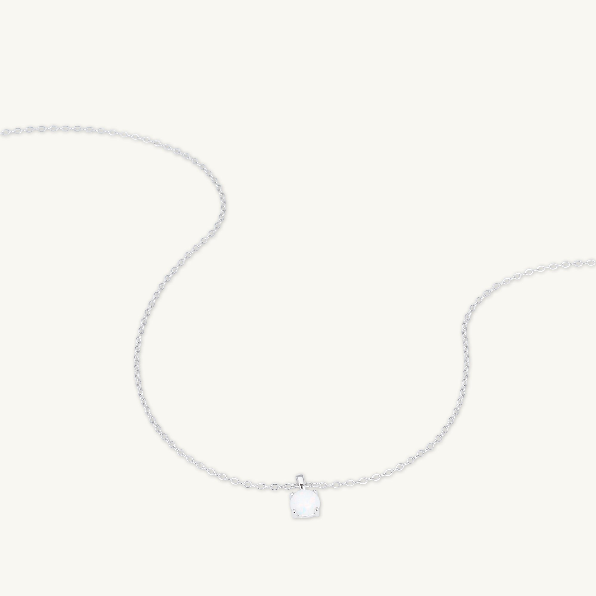 Classic Opal Pendant Necklace - Camile & Stone