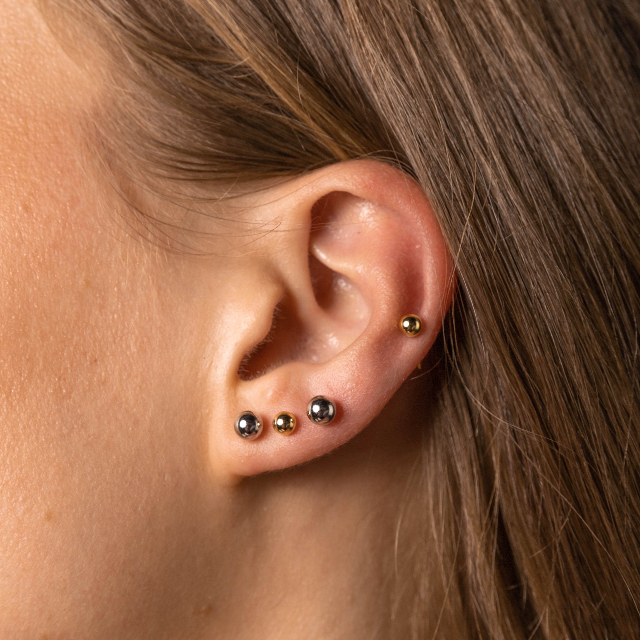 Classic Sphere 5mm Earrings - Camile & Stone