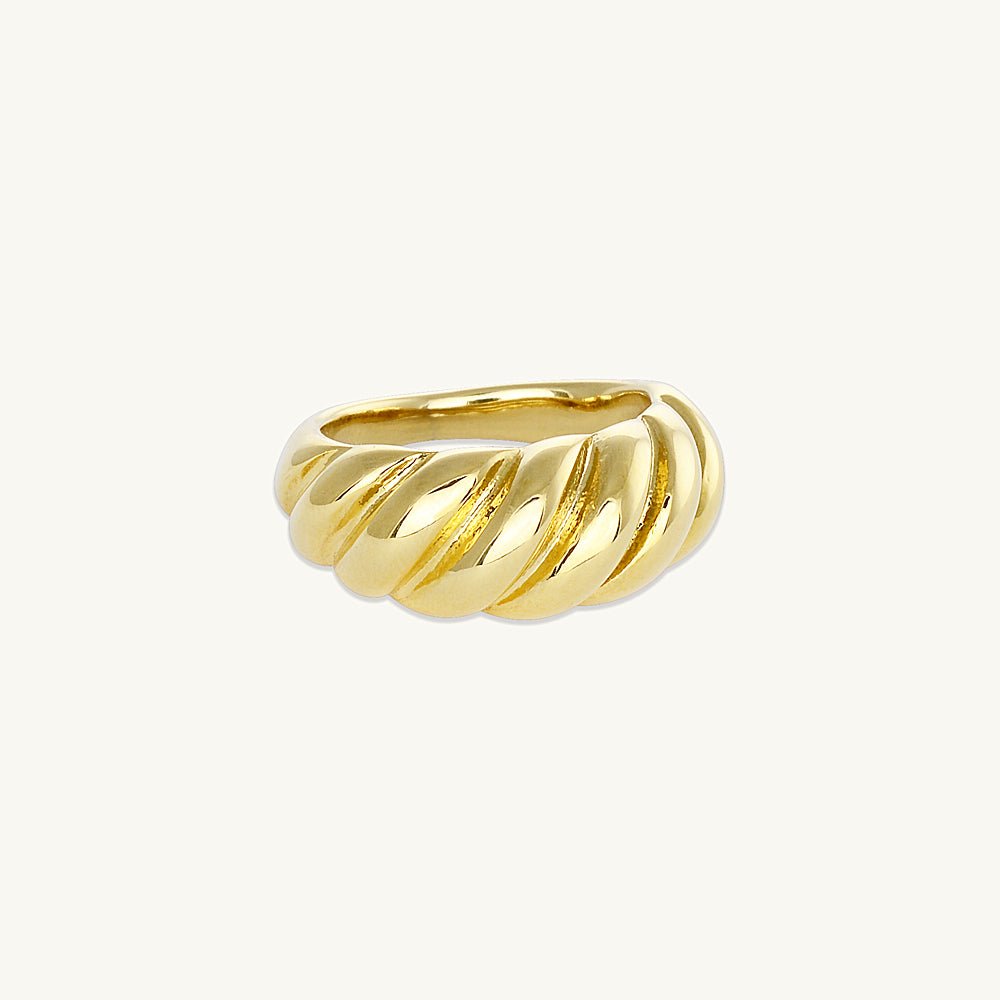 Croissant Dome Statement Ring - Camile & Stone