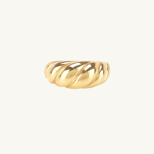 Croissant Dome Ring