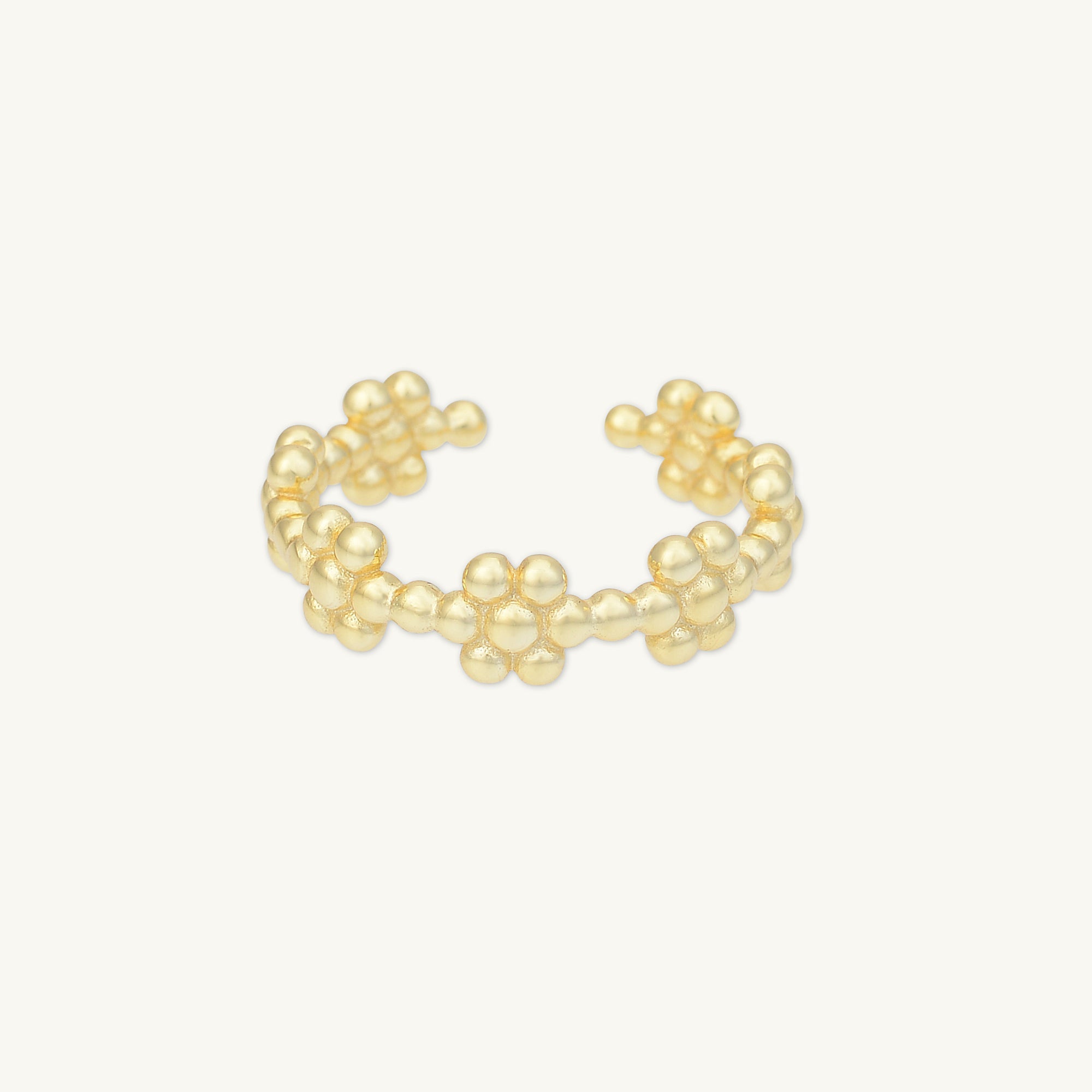 Daisy Dot Open Ring - Camile & Stone