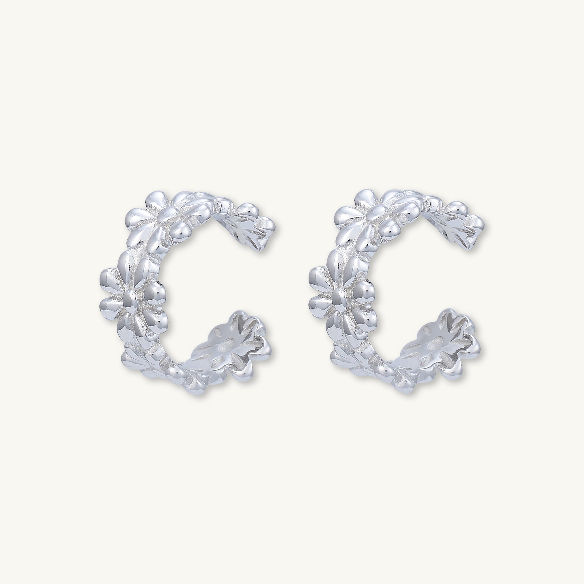 Daisy Ear Cuff Earrings - Camile & Stone