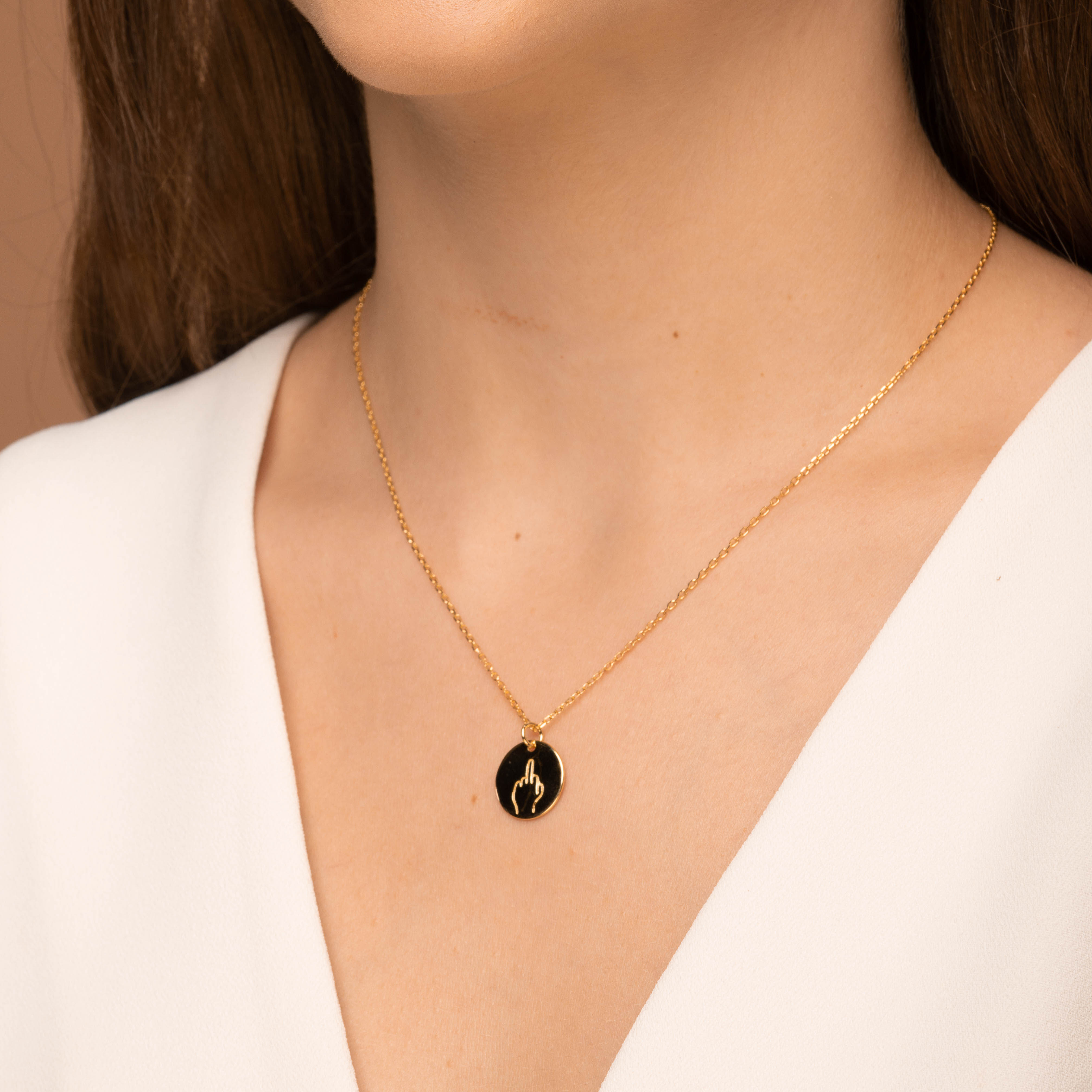 F*ck Off Pendant Necklace