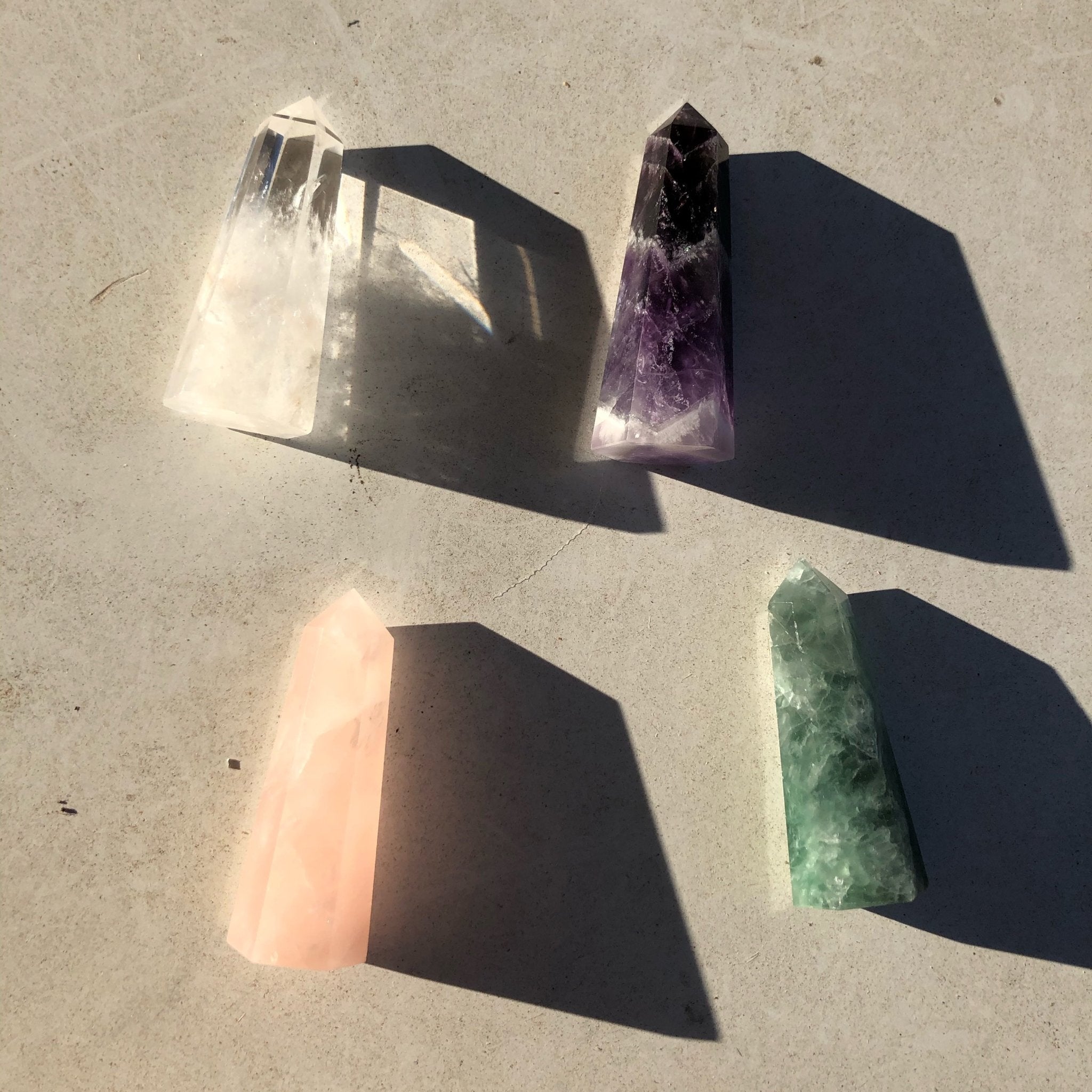 Growth Crystal Ring Stand (Jade Quartz) - Camile & Stone