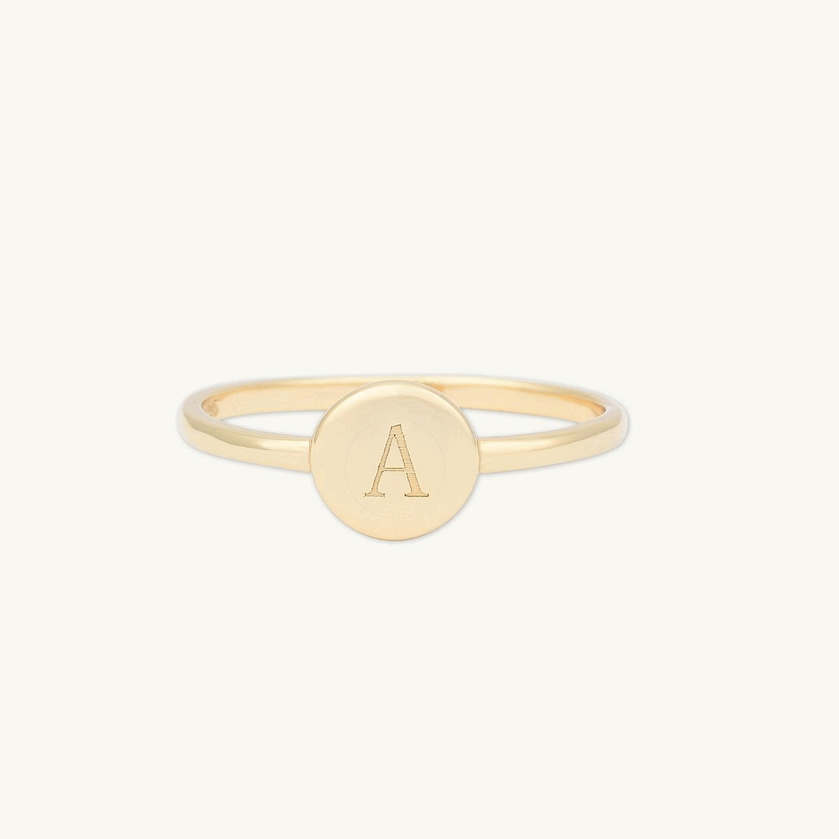 Initial Letter Dot Ring Size 6 initial-letter-dot-ring-size-6
