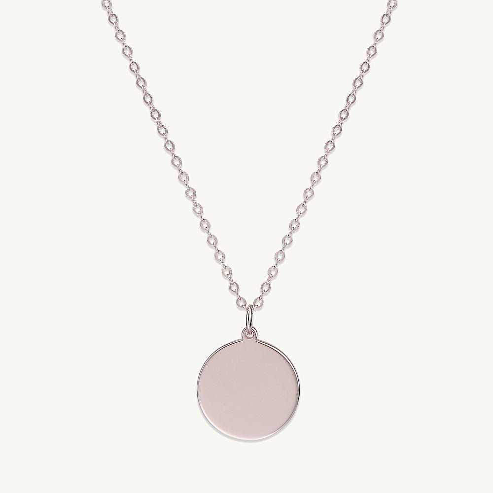 Medallion Coin Pendant Necklace - Camile & Stone