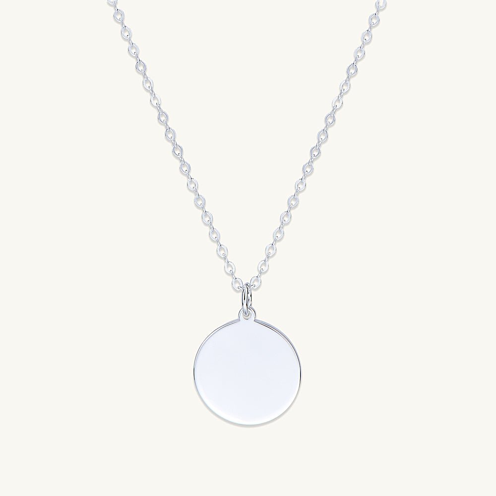 Medallion Coin Pendant Necklace - Camile & Stone