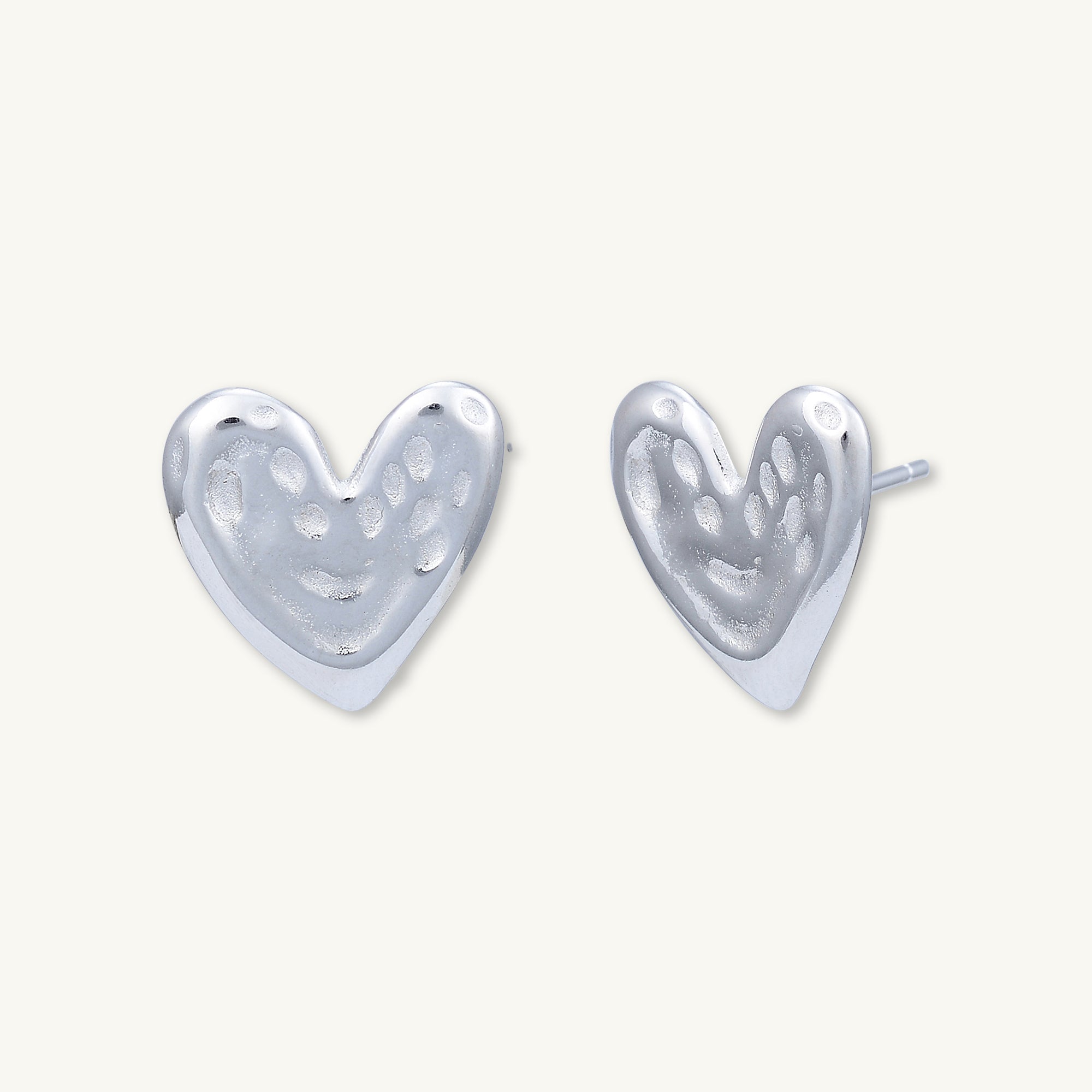 Molten Heart Statement Earrings - Camile & Stone