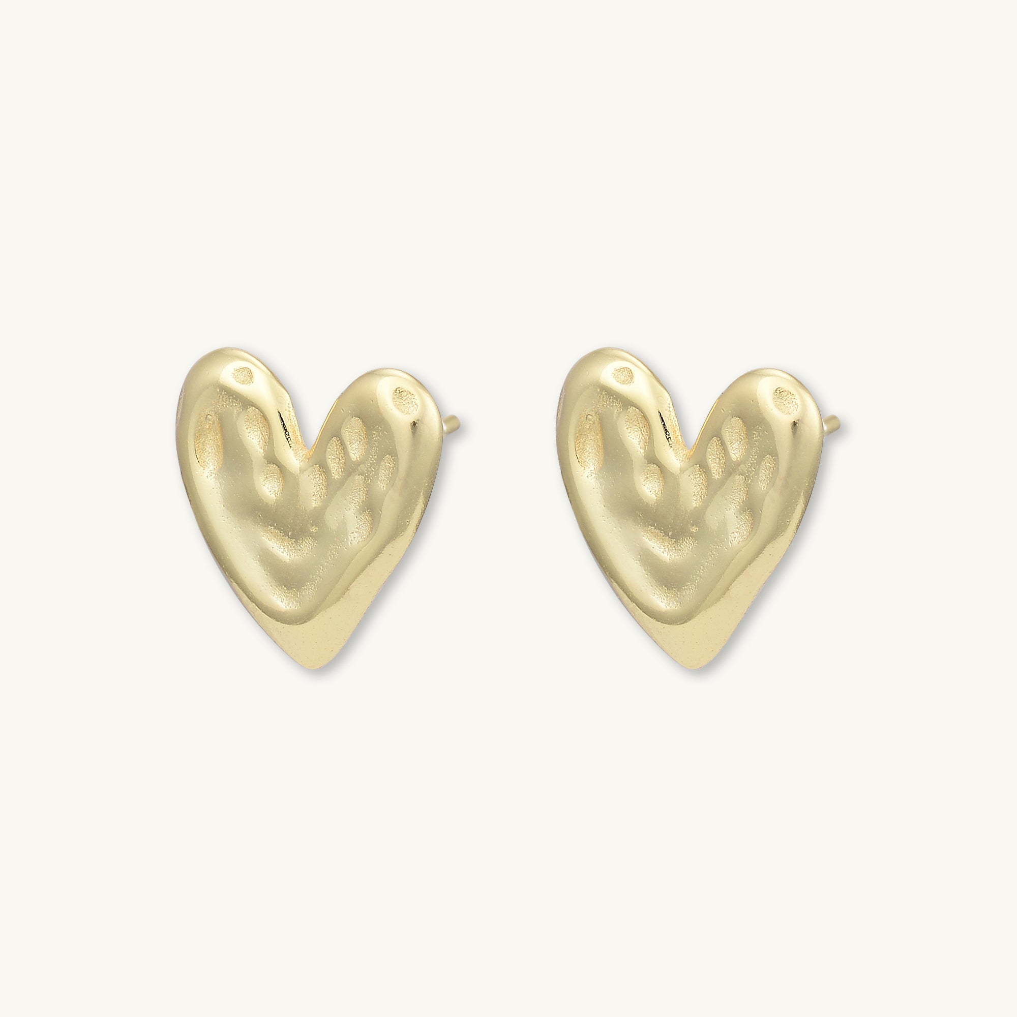 Molten Heart Statement Earrings - Camile & Stone