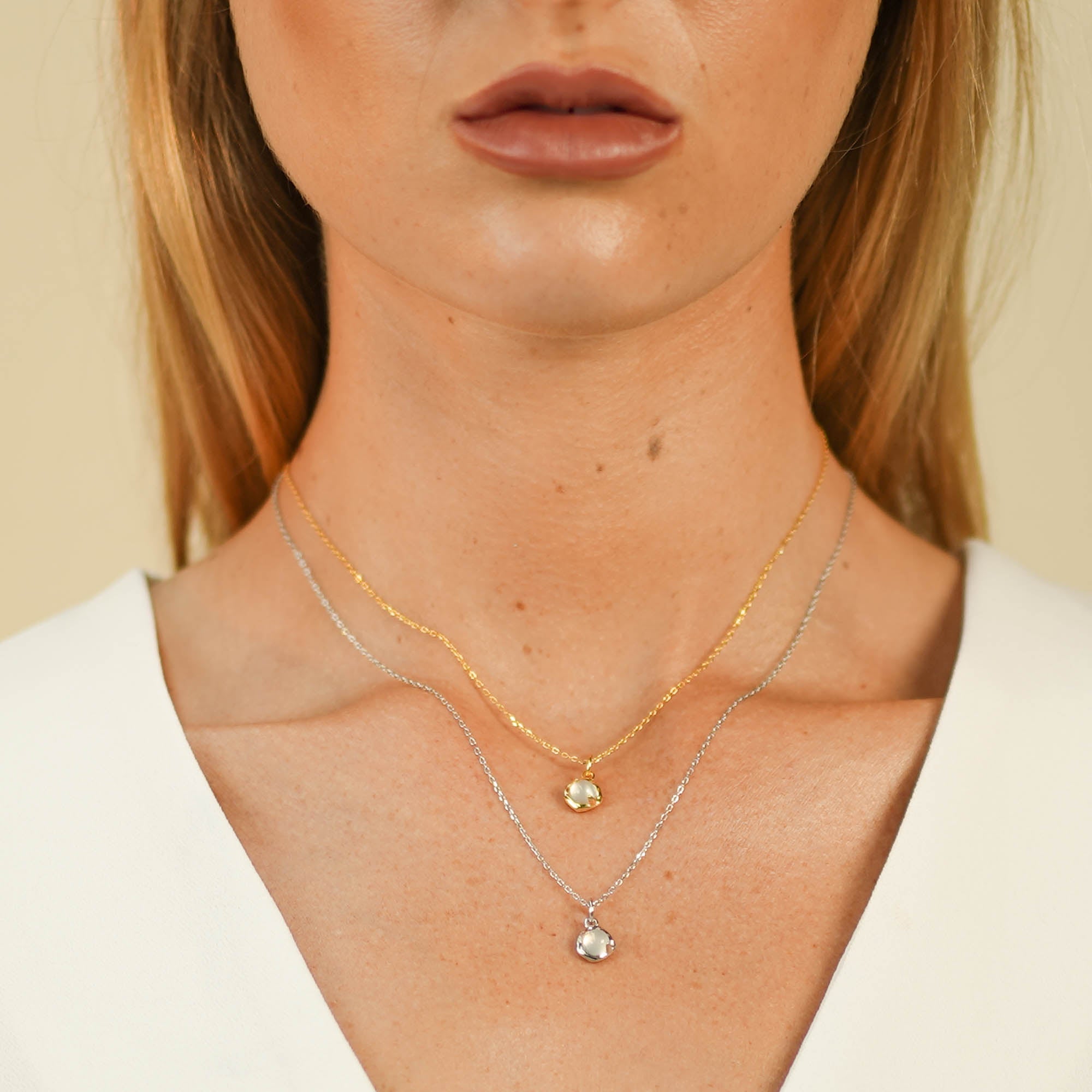 Moonstone Pendant Necklace - Camile & Stone