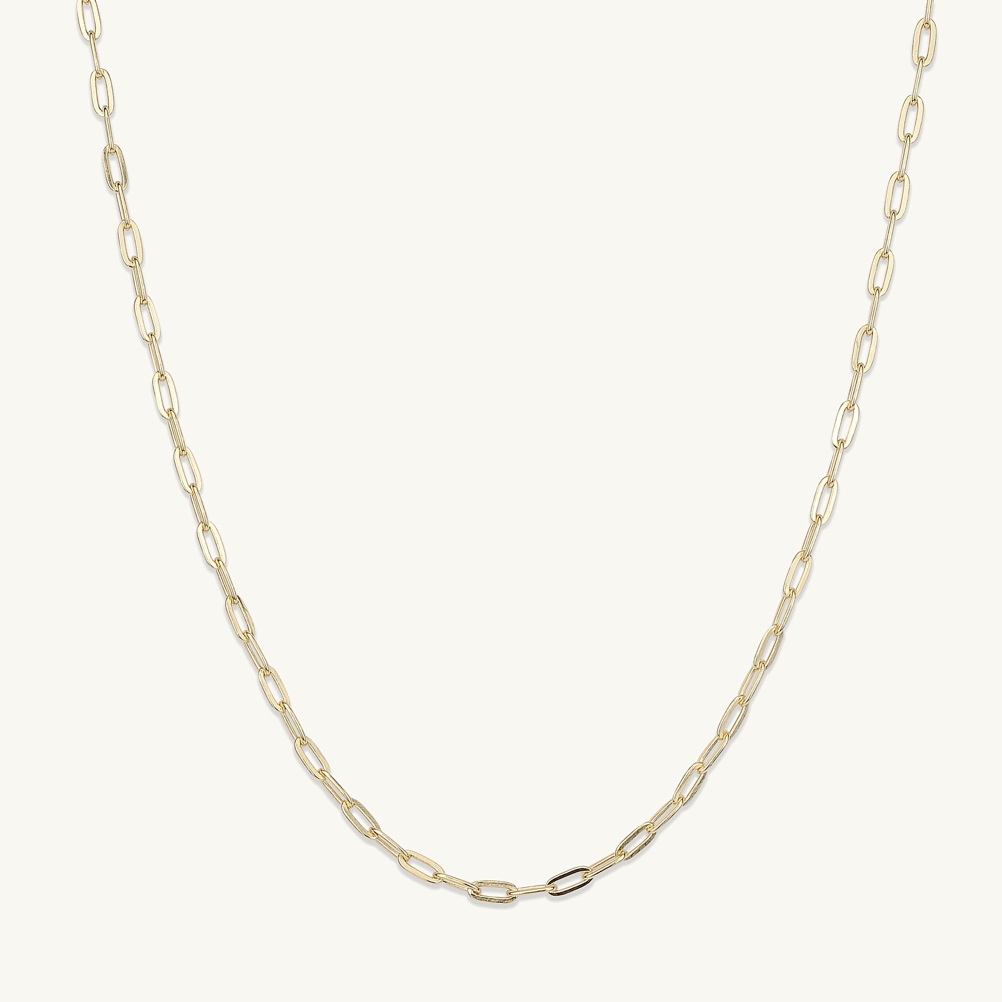 Paperclip Link Chain Necklace - Camile & Stone