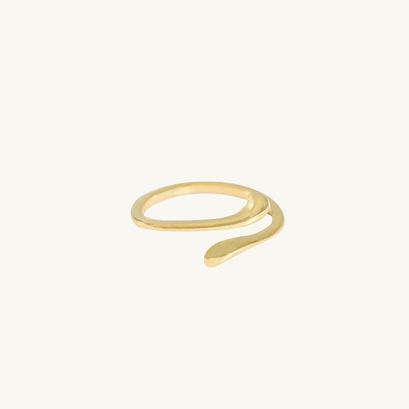 Snake Open Adjustable Ring