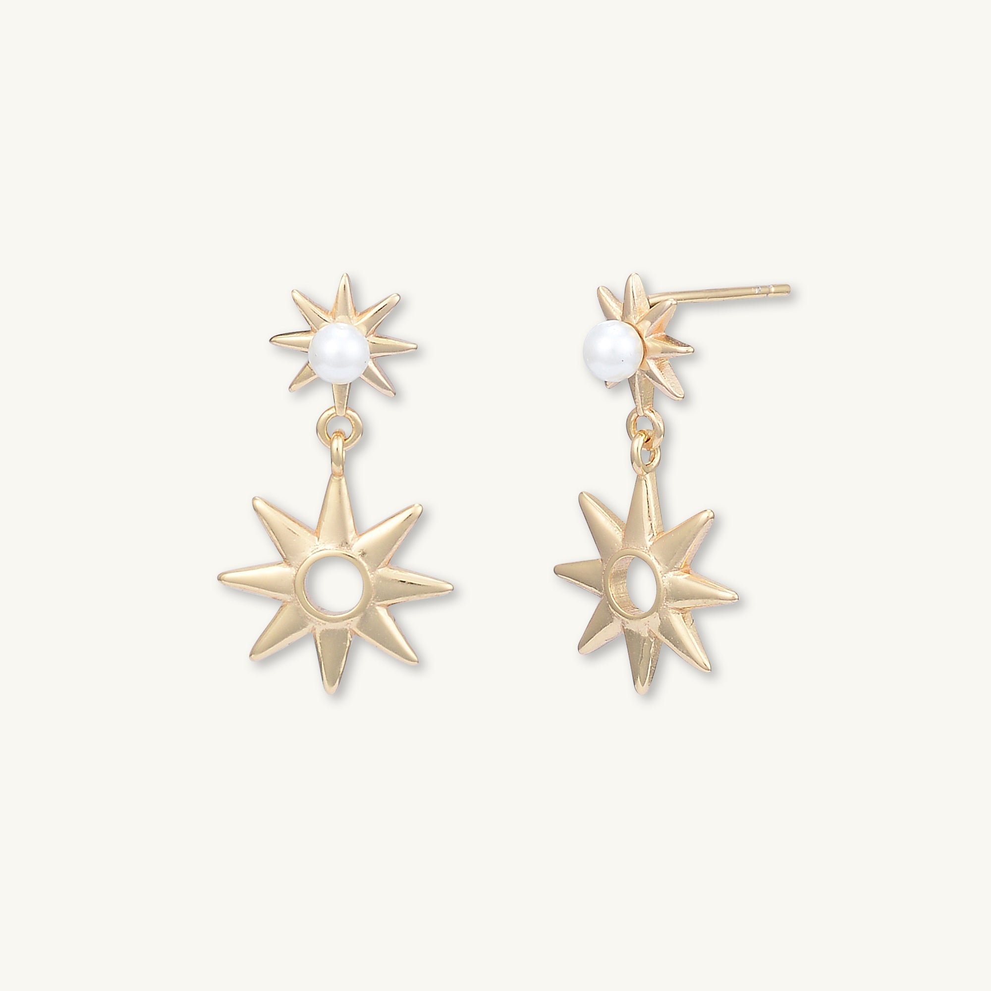 Starlight Holo Pearl Earrings - Camile & Stone