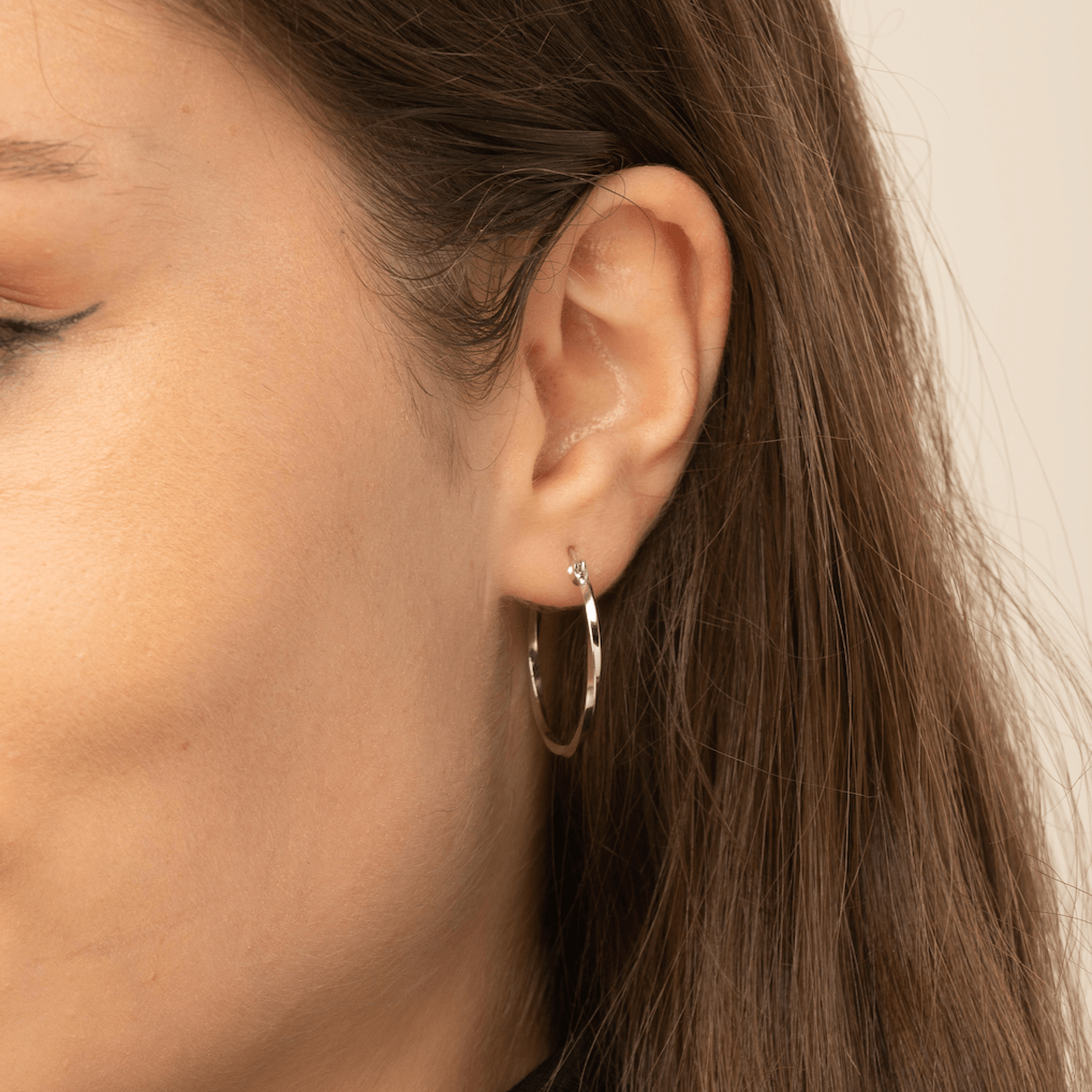 Swirl Hoop Earrings - Camile & Stone