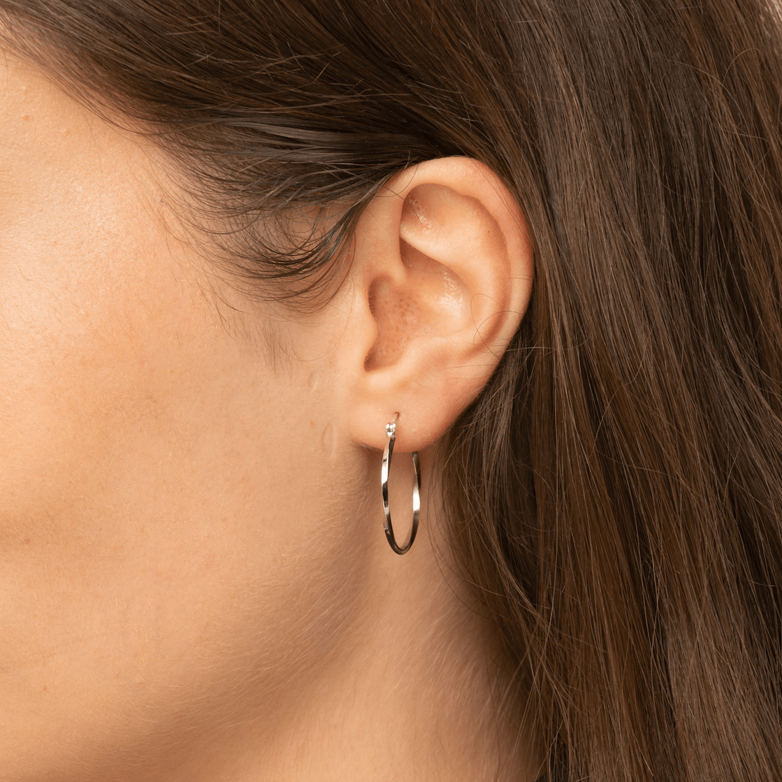 Swirl Hoop Earrings - Camile & Stone
