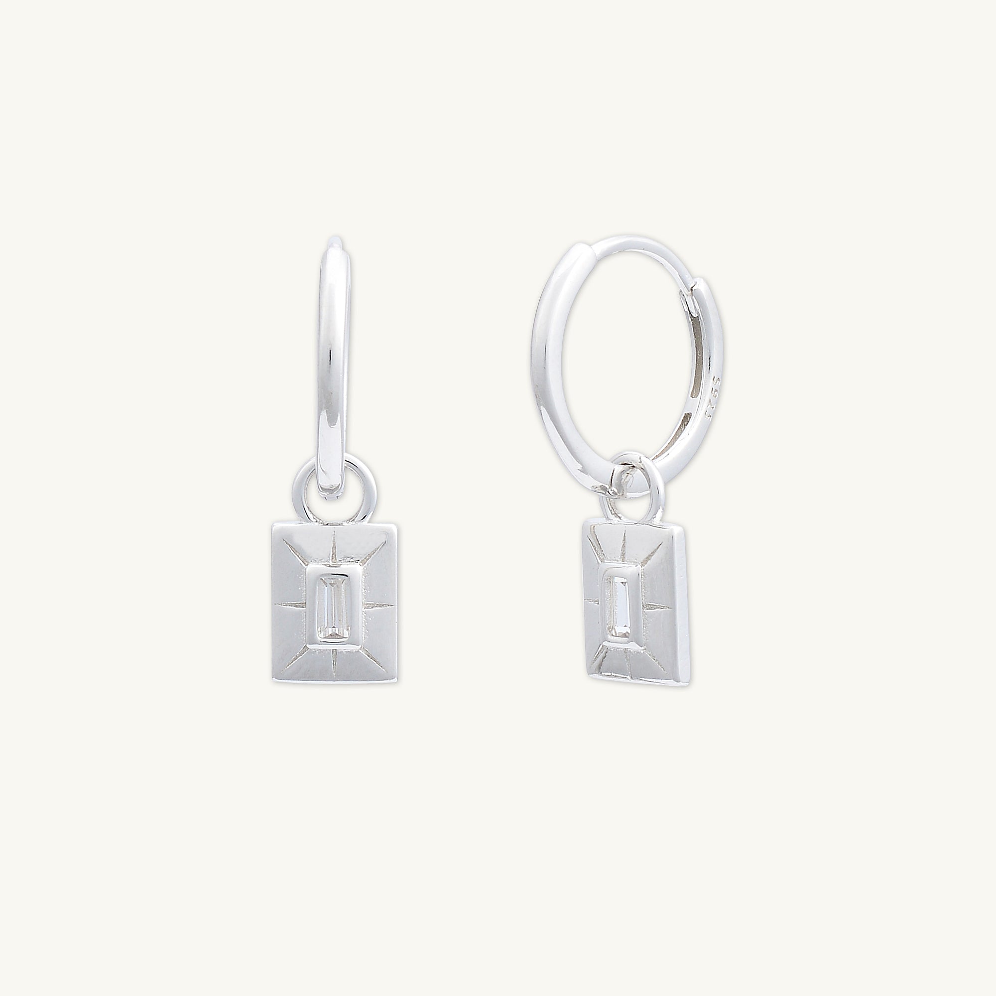 Talisman Zirconia Hoops Earrings - Camile & Stone