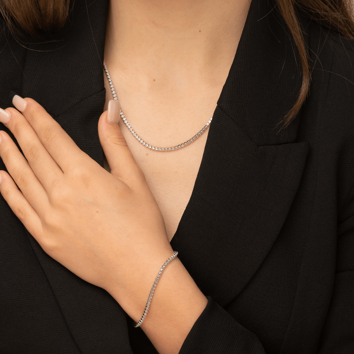 Tennis Sapphire Bracelet - Camile & Stone