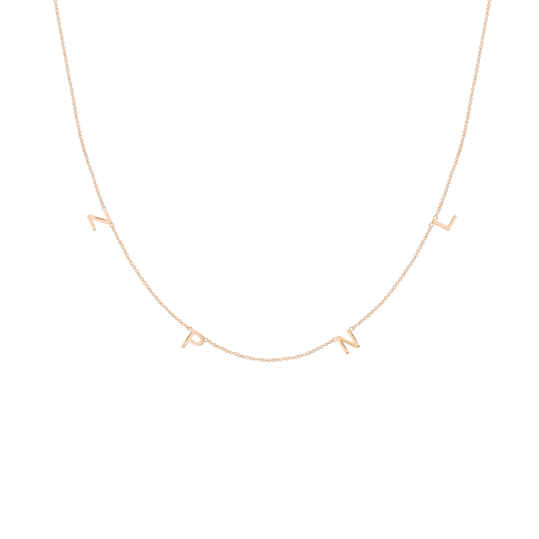 The Original Initial Letter Necklace - Camile & Stone