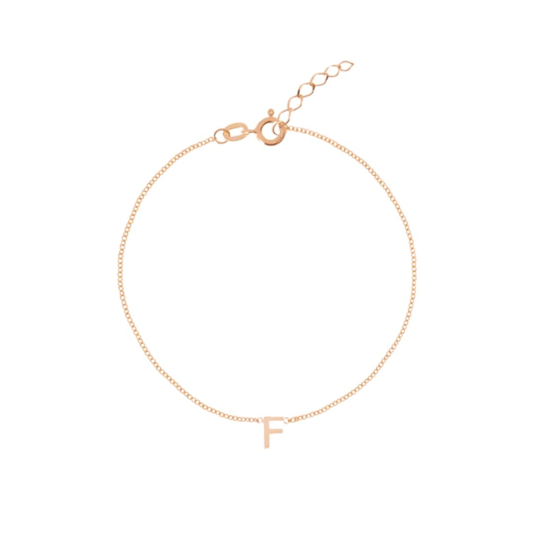 The Original Single Initial Letter Bracelet - Camile & Stone