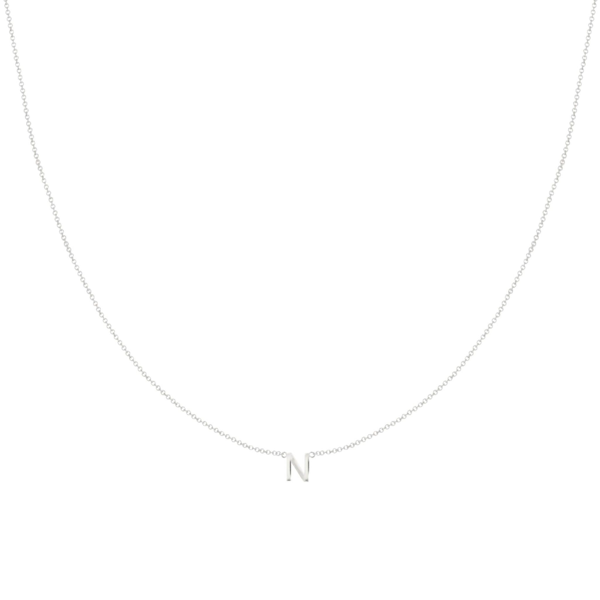 The Original Single Initial Letter Necklace - Camile & Stone