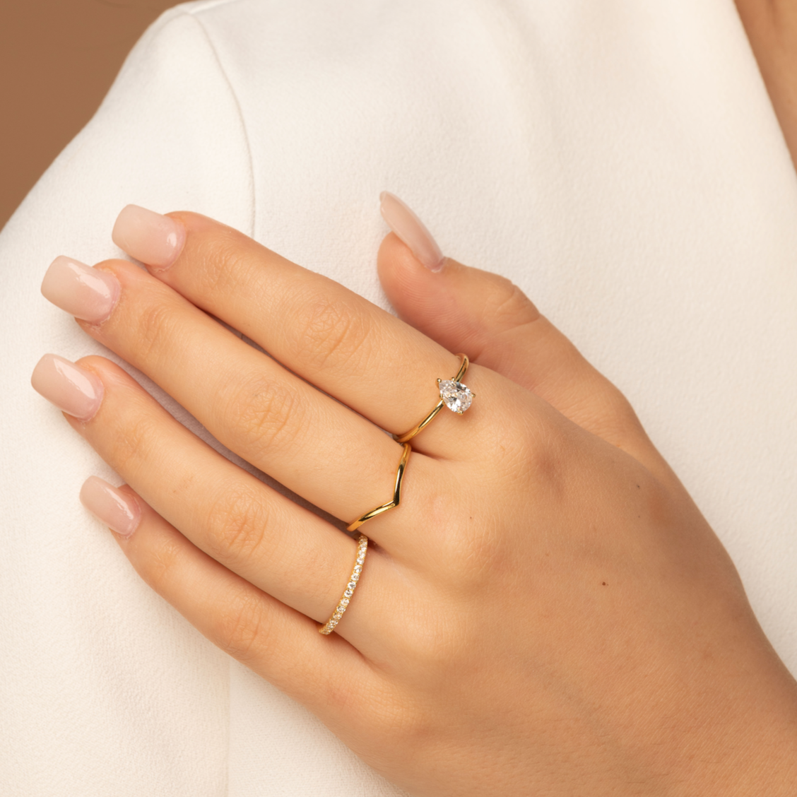 Basic V Band Ring