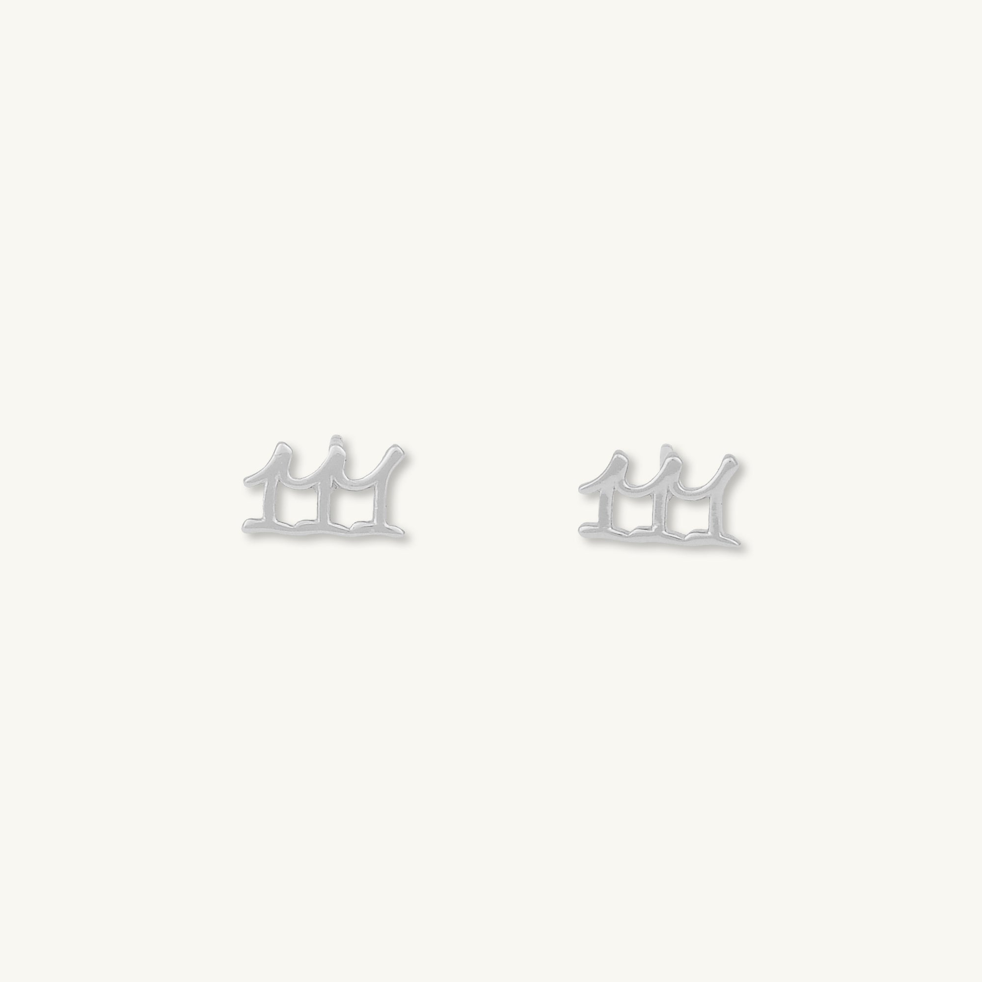 111 Angel Number Earrings - Camile & Stone