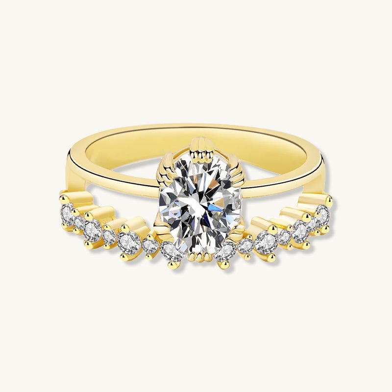 1.5 ct The Willow Moissanite Diamond Engagement Ring - Camile & Stone
