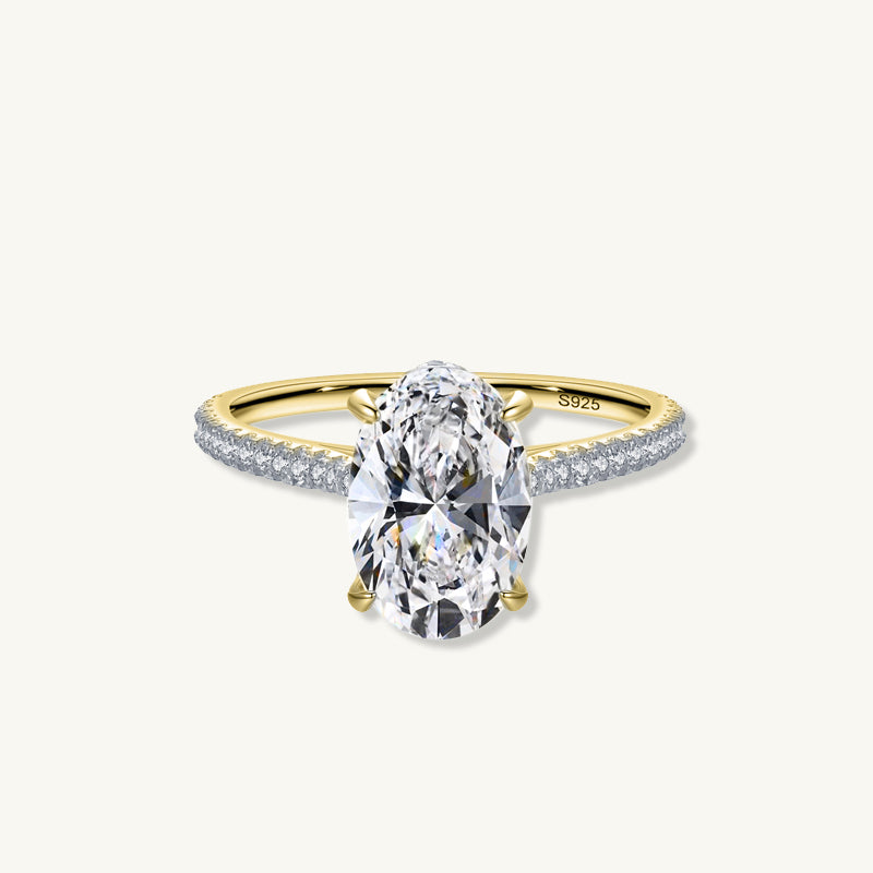 The Eloise Oval Sapphire Engagement Ring