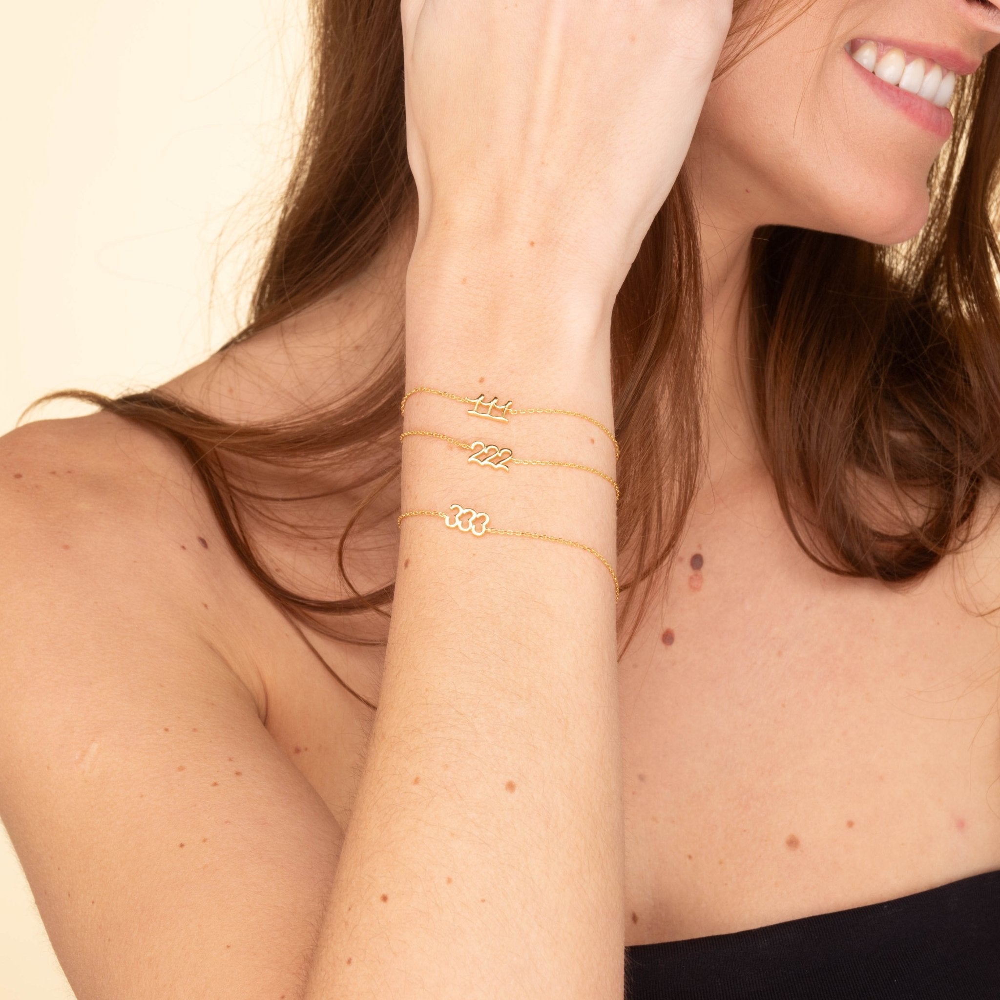 222 Angel Number Bracelet - Camile & Stone