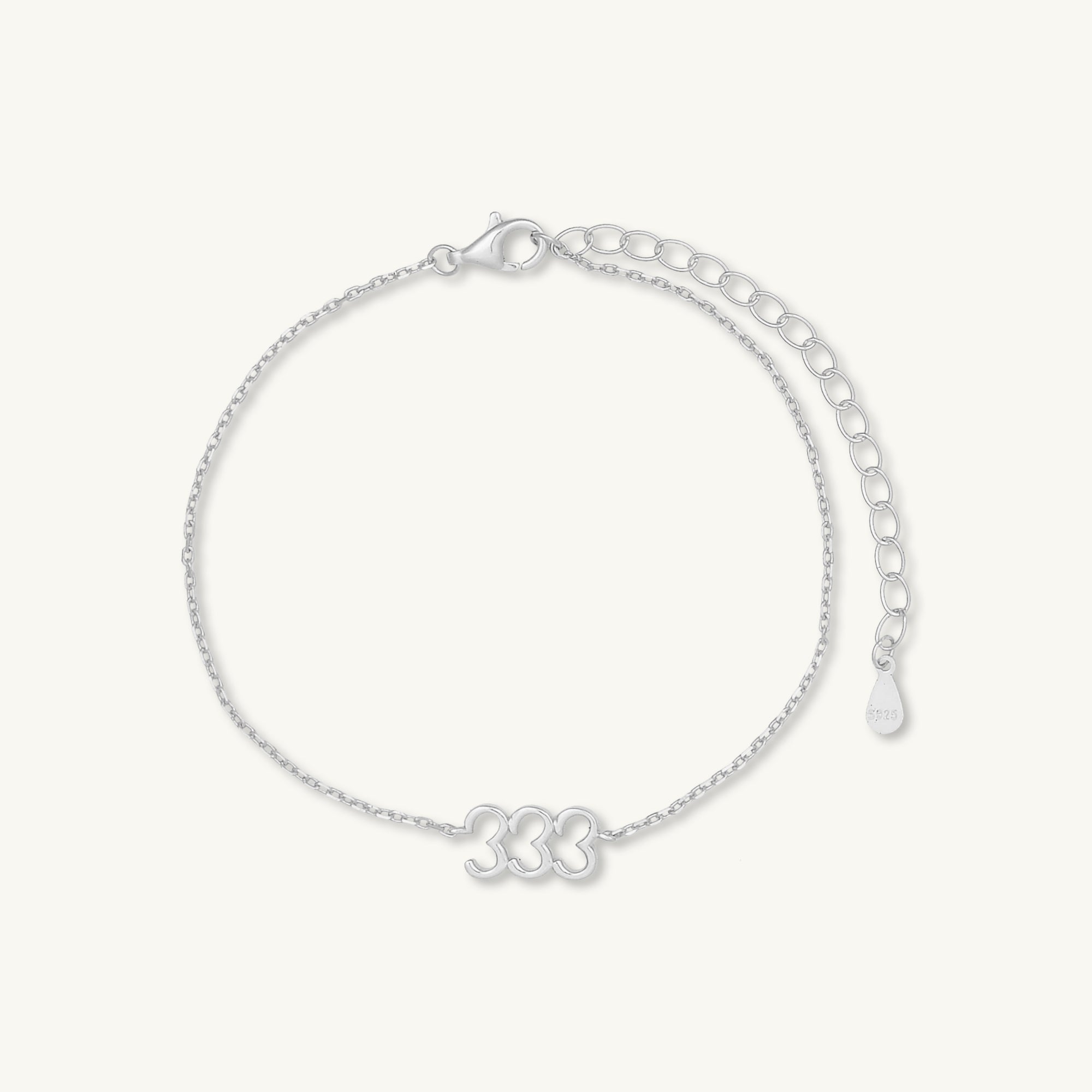 333 Angel Number Bracelet - Camile & Stone