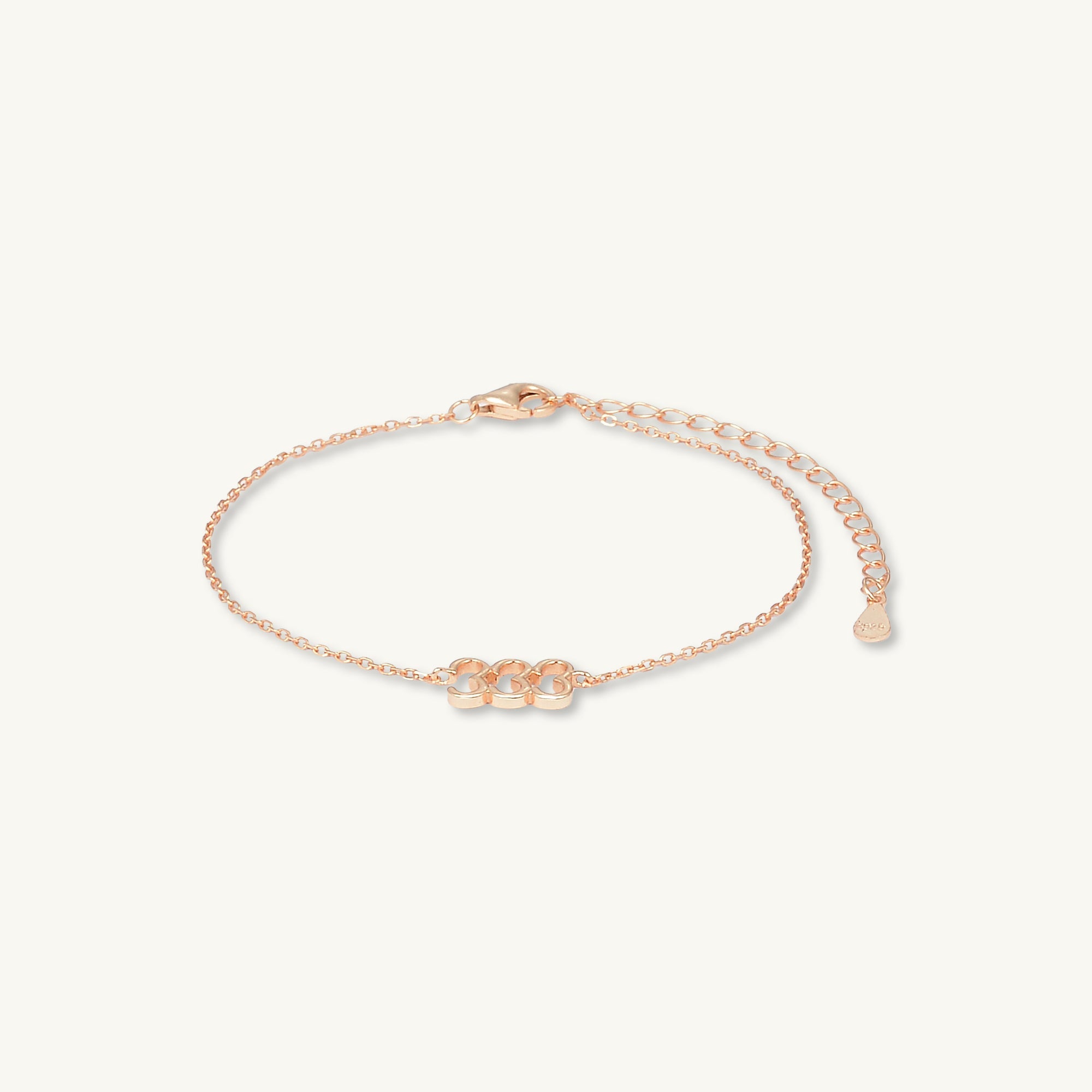333 Angel Number Bracelet - Camile & Stone