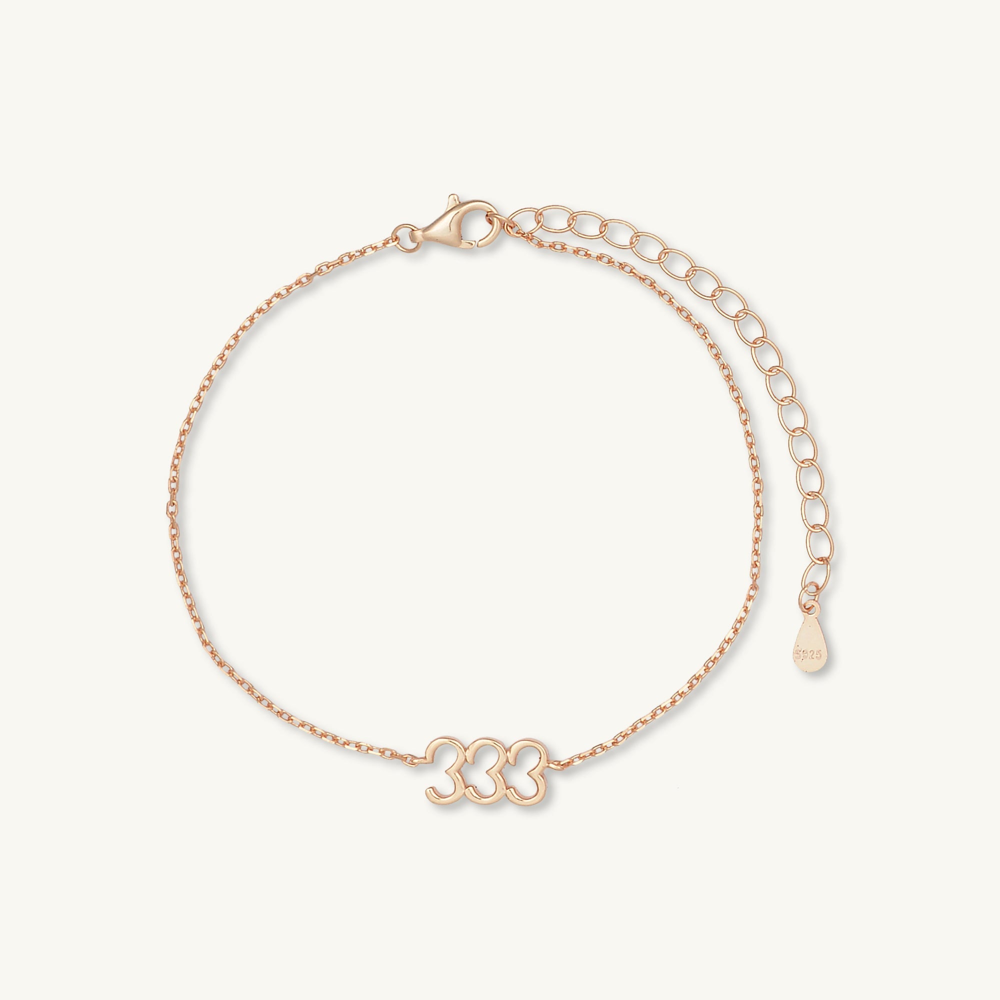 333 Angel Number Bracelet - Camile & Stone