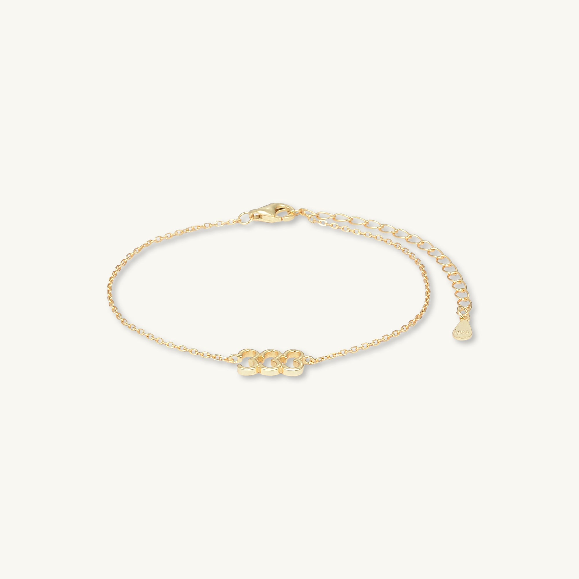 333 Angel Number Bracelet - Camile & Stone