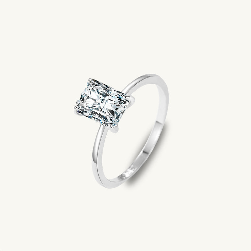 The Maya Emerald Sapphire Engagement Ring