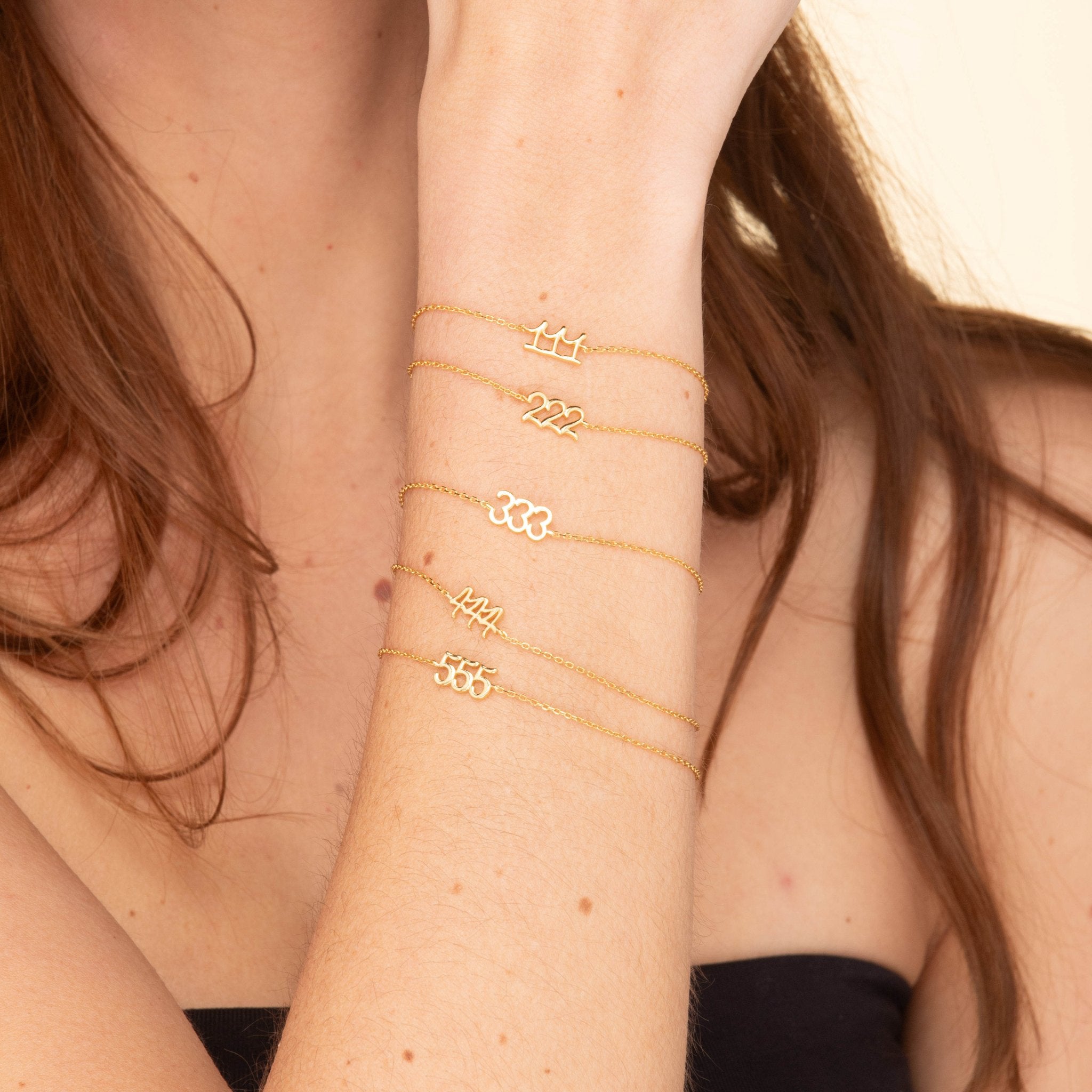 444 Angel Number Bracelet - Camile & Stone