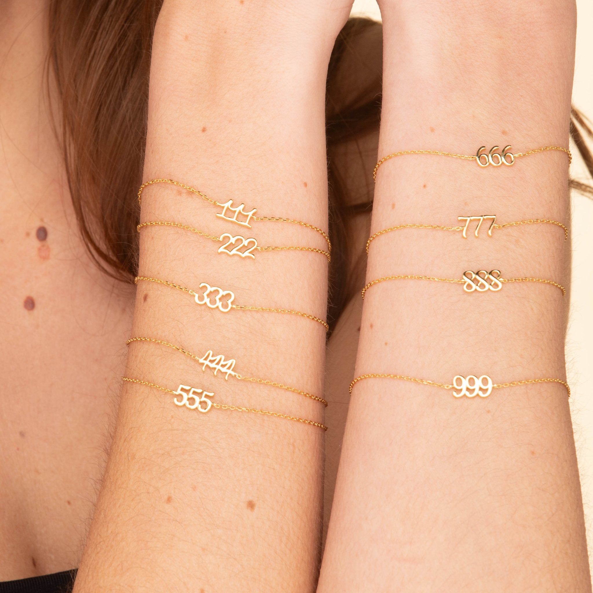 444 Angel Number Bracelet - Camile & Stone