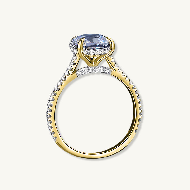 The Eloise Oval Sapphire Engagement Ring