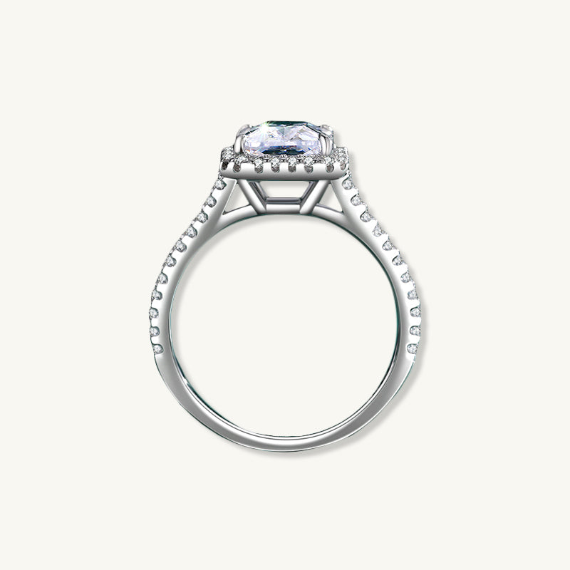 The Ballerina Radiant Sapphire Engagement Ring