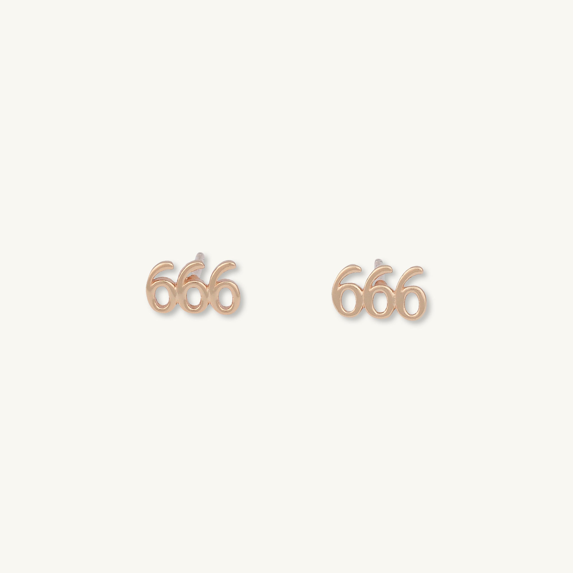 666 Angel Number Earrings - Camile & Stone